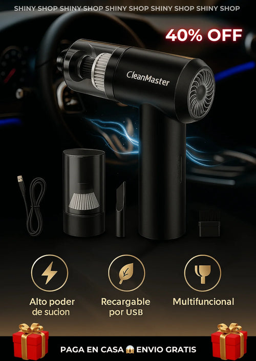 Aspiradora CleanMaster®I 🔴 Limpieza Instantánea