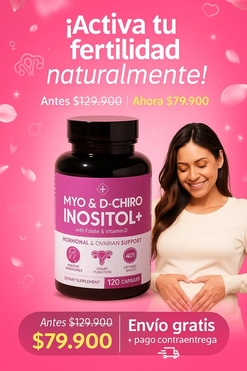 Myo-Inositol y D-Chiro Inositol + Regalo 🎁
