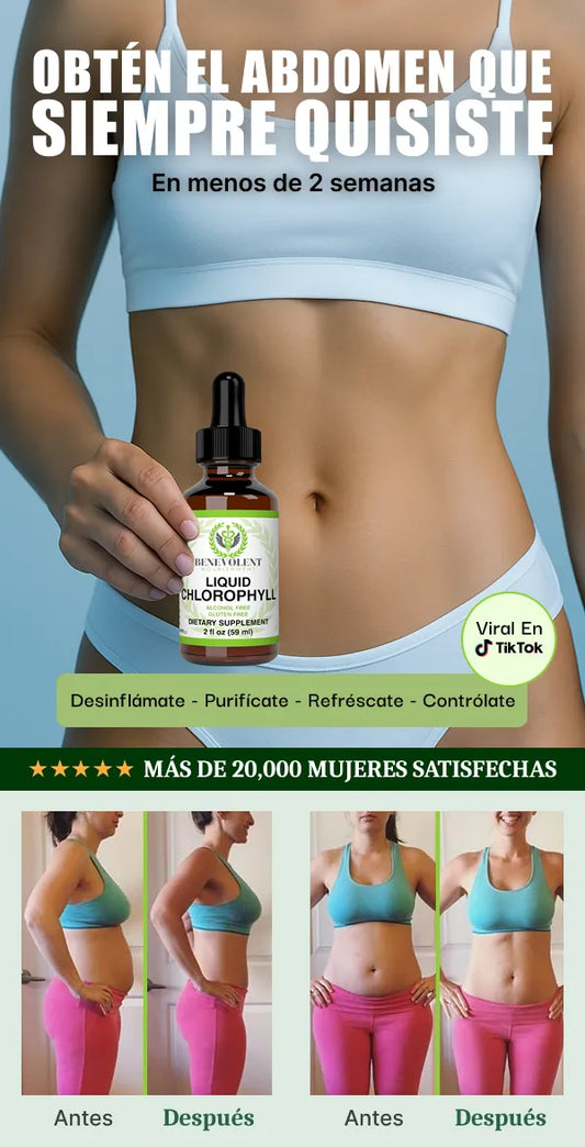 Clorofila Líquida Benevolent - Detox Natural